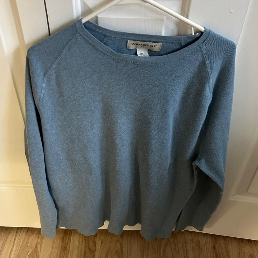 Banana Republic Mens XL Light Blue Sweater